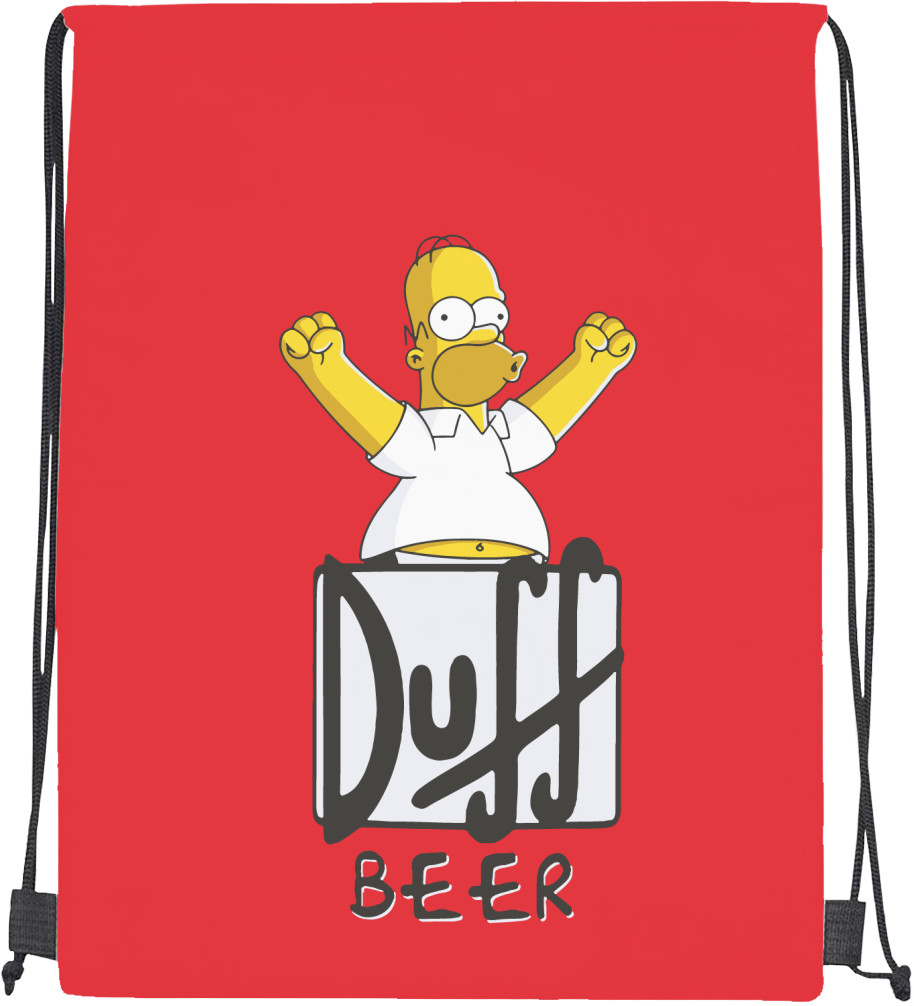 Мешок спортивный - Simpsons Duff Beer - Mfest