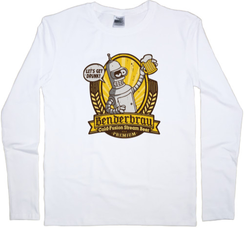 Men's Longsleeve Shirt - Benderbrau Футиурама - Mfest