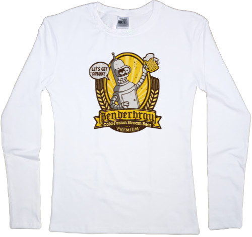 Women's Longsleeve Shirt - Benderbrau Футиурама - Mfest