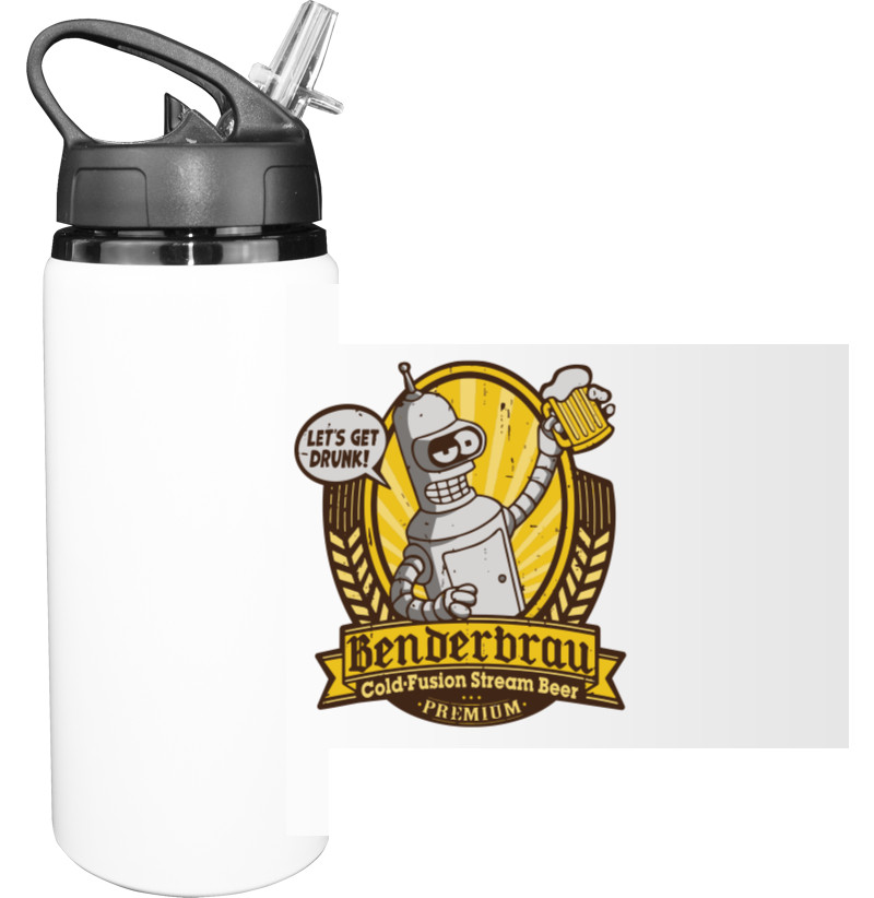 Sport Water Bottle - Benderbrau Футиурама - Mfest