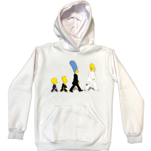 Unisex Hoodie - Simpsons Abbey Road - Mfest