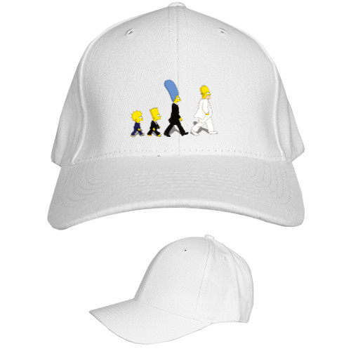 Kids' Baseball Cap 6-panel - Simpsons Abbey Road - Mfest