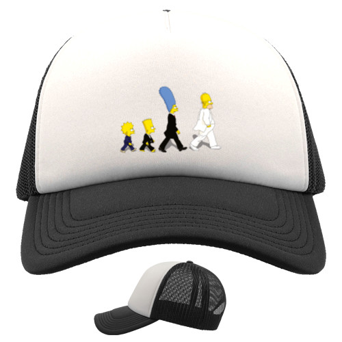 Kids' Trucker Cap - Simpsons Abbey Road - Mfest