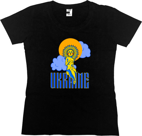 Women's Premium T-Shirt - Ukrainian Soul - Mfest