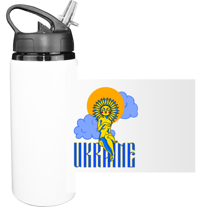 Sport Water Bottle - Ukrainian Soul - Mfest