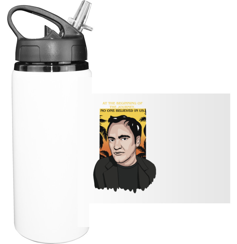 Sport Water Bottle - Quentin Tarantino - Mfest