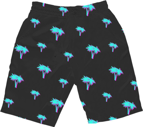 Kids' Shorts 3D - Palm «summer» - Mfest