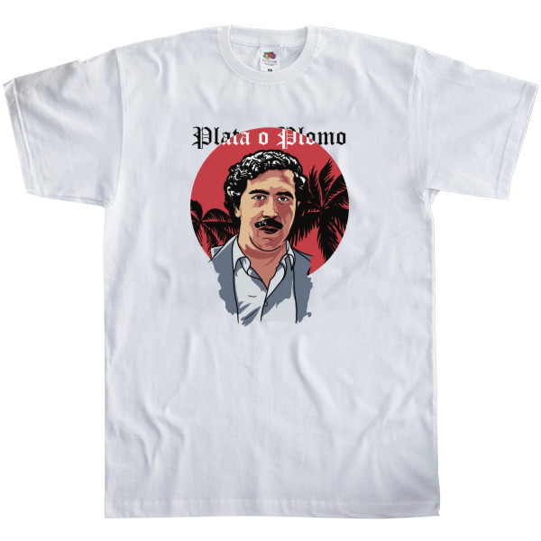 Kids' T-Shirt Fruit of the loom - Pablo Escobar - Mfest