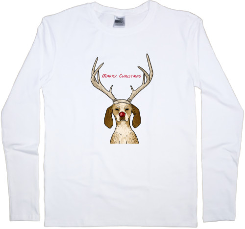 Kids' Longsleeve Shirt - Marry Christmas - Mfest