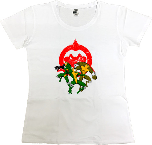 Women's Premium T-Shirt - Battletoads - Mfest