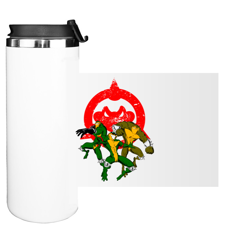 Water Bottle on Tumbler - Battletoads - Mfest