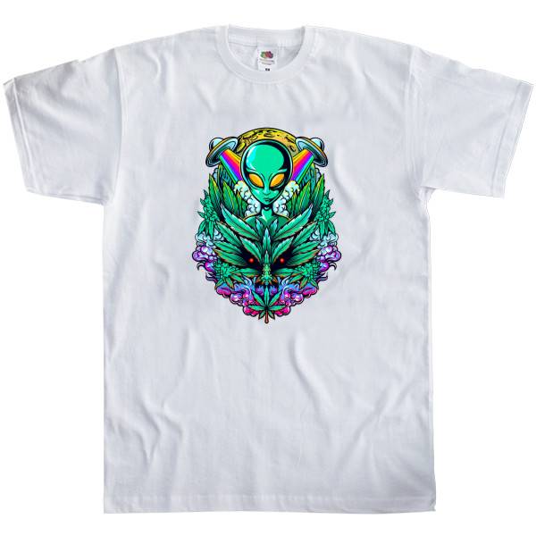 Kids' T-Shirt Fruit of the loom - Alien Space - Mfest