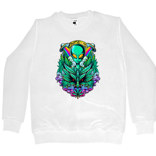 Women's Premium Sweatshirt - Alien Space - Mfest