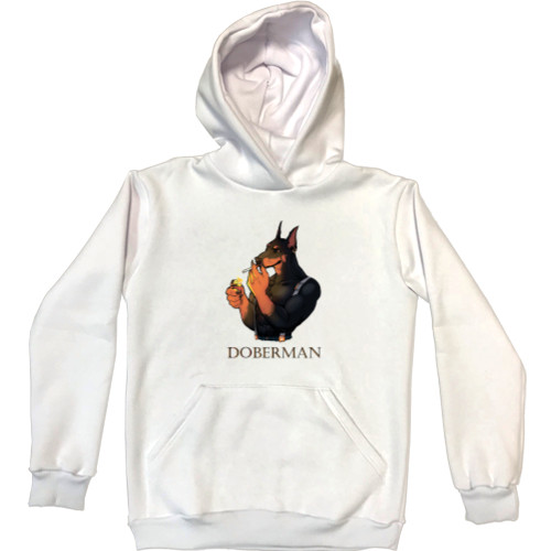 Unisex Hoodie - Cool Doberman - Mfest