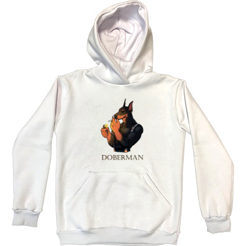 Kids' Premium Hoodie - Cool Doberman - Mfest