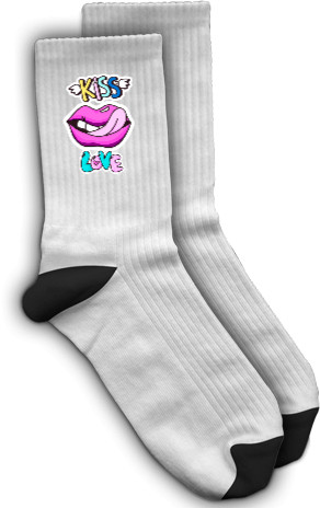 Socks - Губы Kiss - Mfest