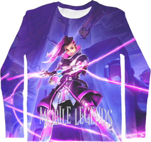 Men's Longsleeve Shirt 3D - Mobile Legends NEW - Mfest