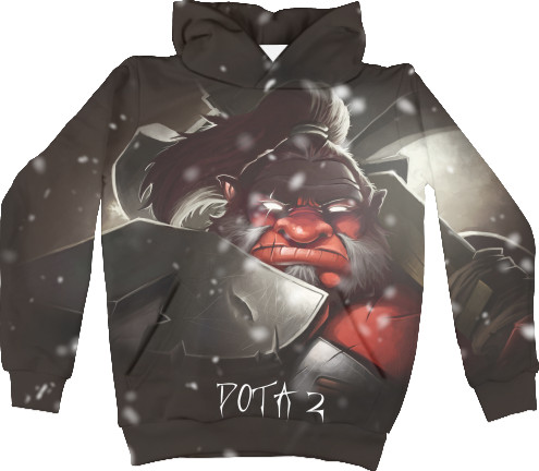 Kids' Hoodie 3D - Dota Axe - Mfest