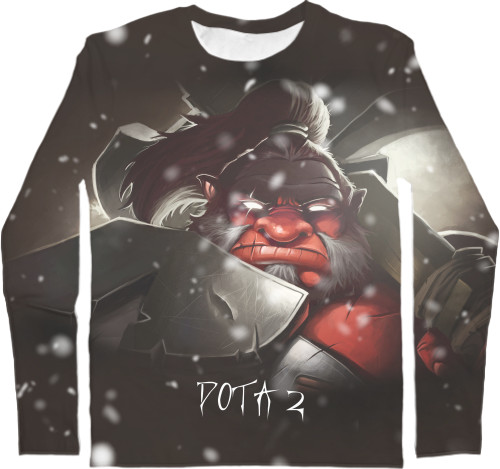 Men's Longsleeve Shirt 3D - Dota Axe - Mfest