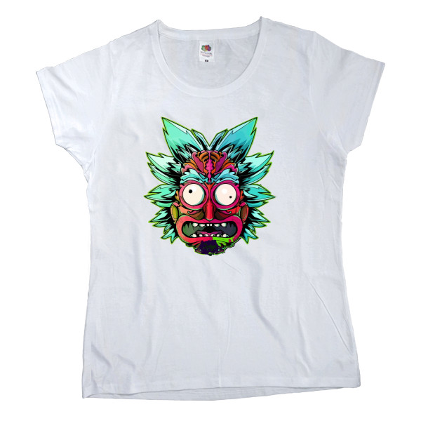 Women's T-shirt Fruit of the loom - Рик и Морти New - Mfest