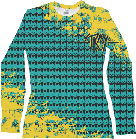 Women's Longsleeve Shirt 3D - stray - Mfest