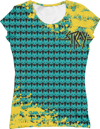 Women's T-Shirt 3D - stray - Mfest