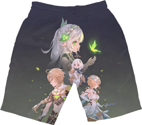 Men's Shorts 3D - Genshin Impact Nahida - Mfest