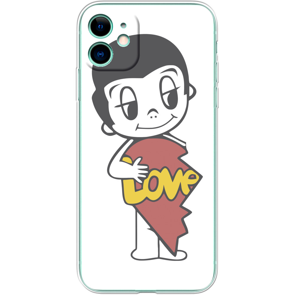 Чохол iPhone - Love 2 Половинка серця - Mfest