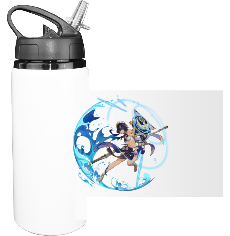 Sport Water Bottle - Genshin Impact - Candace 2 - Mfest