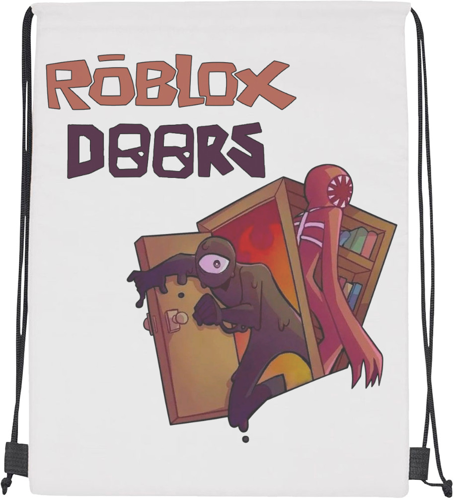 Drawstring Bag - Roblox Doors - Mfest