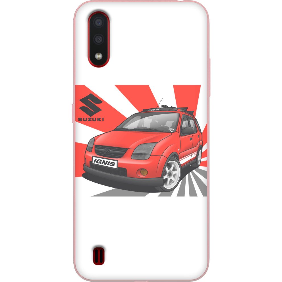 Чехол Samsung - Suzuki - Logo 7 - Mfest