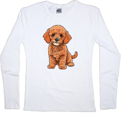 Women's Longsleeve Shirt - Toy Poodle - Mfest