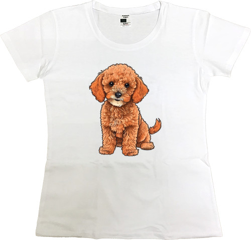 Women's Premium T-Shirt - Toy Poodle - Mfest