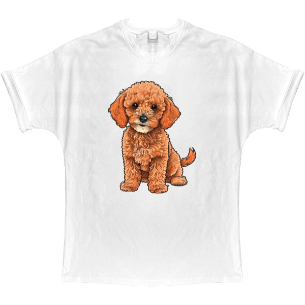 T-shirt Oversize - Toy Poodle - Mfest