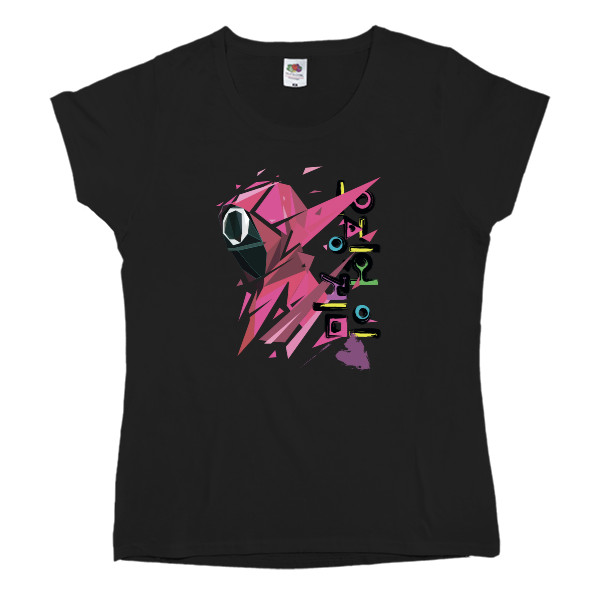 Women's T-shirt Fruit of the loom - Игра в Кальмара - Mfest