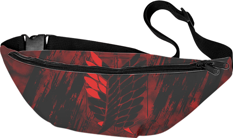 Fanny Pack 3D - Атака Титанов Неоновый 2022 - Mfest