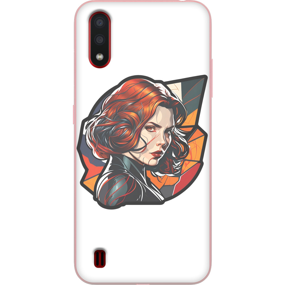 Black Widow Mosaic Style