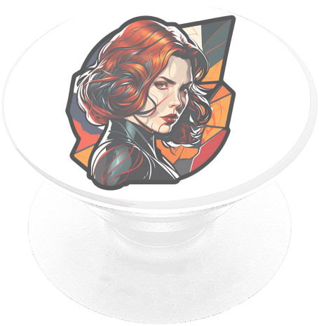 Black Widow Mosaic Style