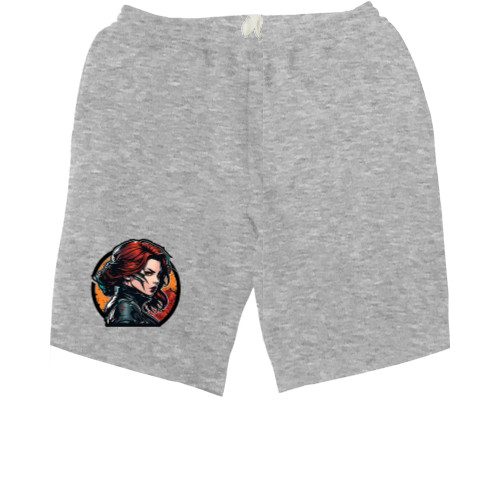 Men's Shorts - Formidable Black Widow - Mfest