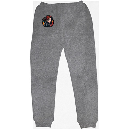 Kids' Sweatpants - Formidable Black Widow - Mfest