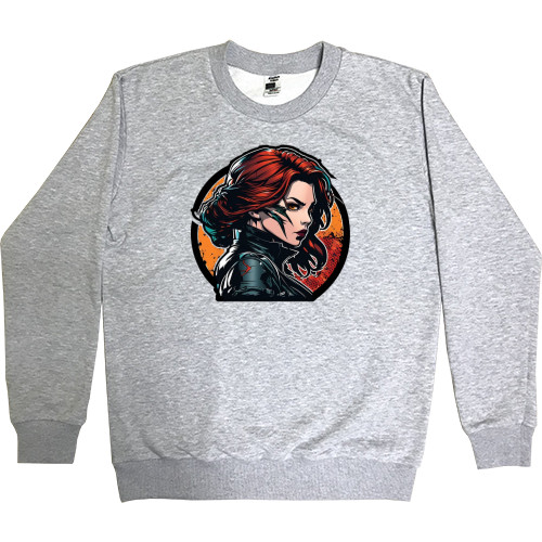 Kids' Premium Sweatshirt - Formidable Black Widow - Mfest