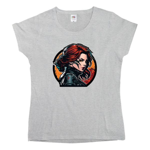 Women's T-shirt Fruit of the loom - Formidable Black Widow - Mfest