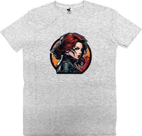 Men’s Premium T-Shirt - Formidable Black Widow - Mfest