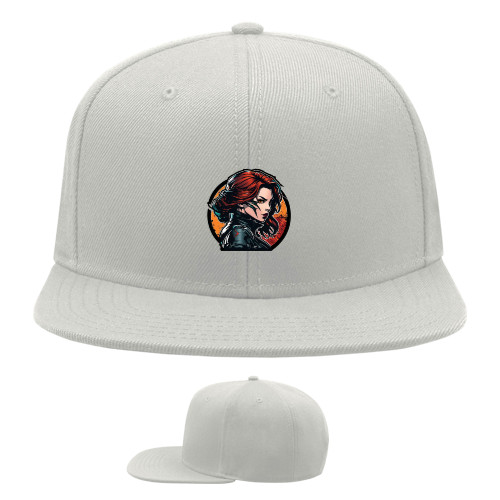 Snapback Baseball Cap - Formidable Black Widow - Mfest