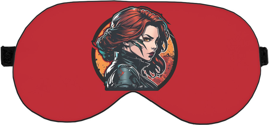 Sleep Mask 3D - Formidable Black Widow - Mfest