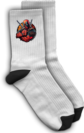 Socks - Classic Deadpool - Mfest