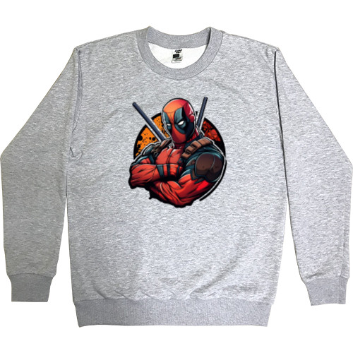 Men’s Premium Sweatshirt - Classic Deadpool - Mfest