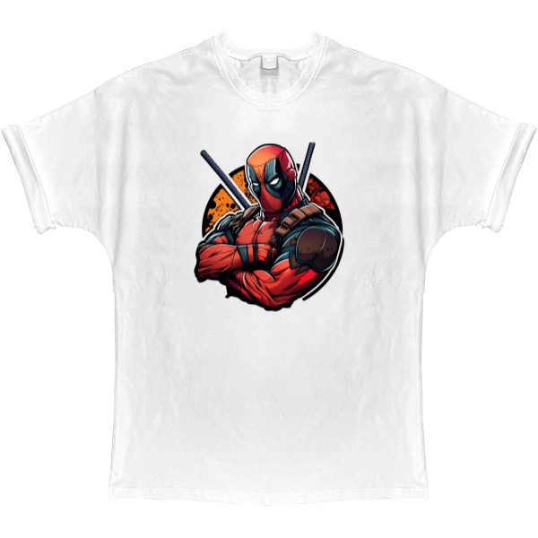 T-shirt Oversize - Classic Deadpool - Mfest