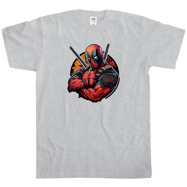 Kids' T-Shirt Fruit of the loom - Classic Deadpool - Mfest