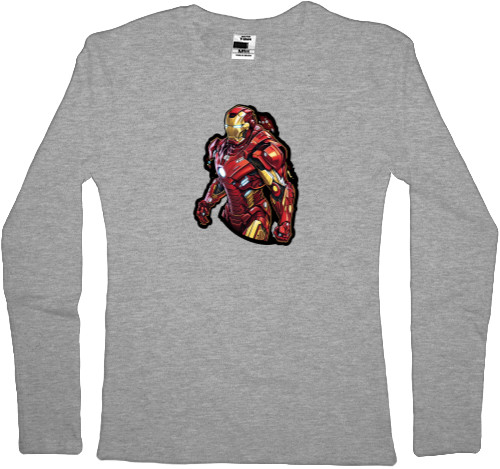 Women's Longsleeve Shirt - Iron Man Mark III - Mfest